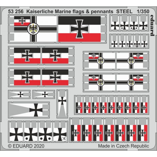 1/350 Kaiserlische Marine Flags & Pennants set