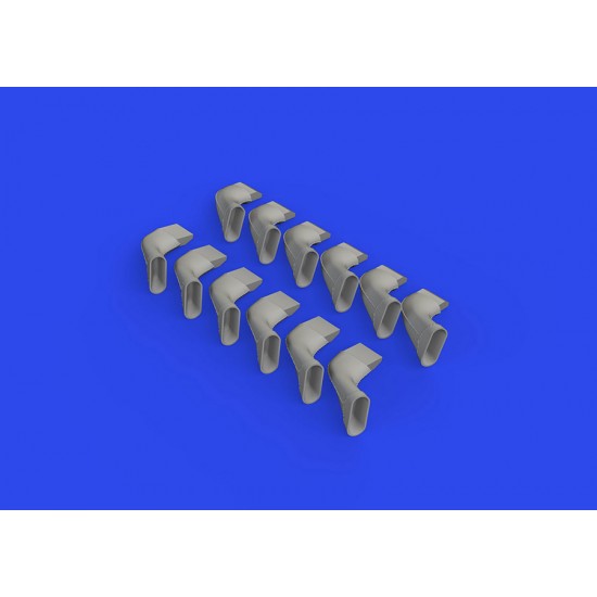 1/24 Supermarine Spitfire Mk.IX Exhaust Fishtail for Airfix kits