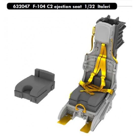 1/32 Lockheed F-104 C2 Ejection Seat for Italeri kit 