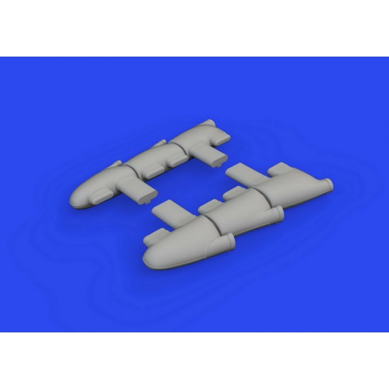 1/32 Supermarine Spitfire Mk.Ia Exhaust Stacks for Kotare kits