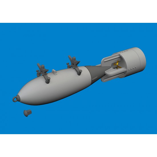 1/48 P-40 Warhawk 500lb GP British Bomb for Eduard kits