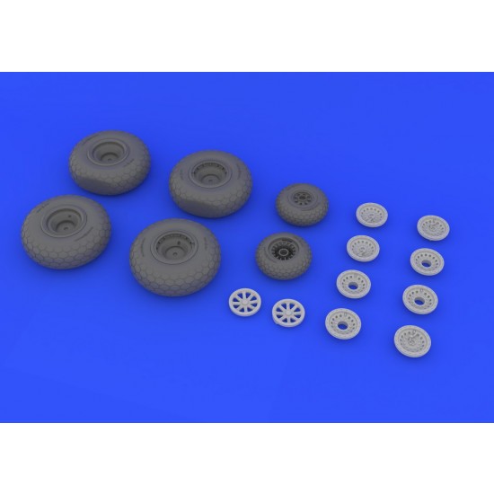 1/48 Boeing B-29A Superfortress Wheels for Revell kits