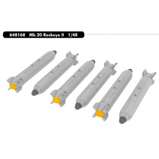 1/48 Mk.20 Rockeye II Bomb Set (6pcs) 