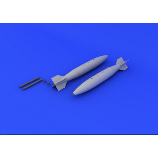 1/48 Mk.84 Bombs Set (2 Bombs: PE+Resin+Decals)