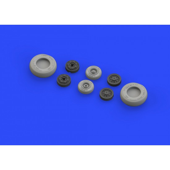 1/48 Grumman F-14A Tomcat Early Wheels Set for Tamiya kit