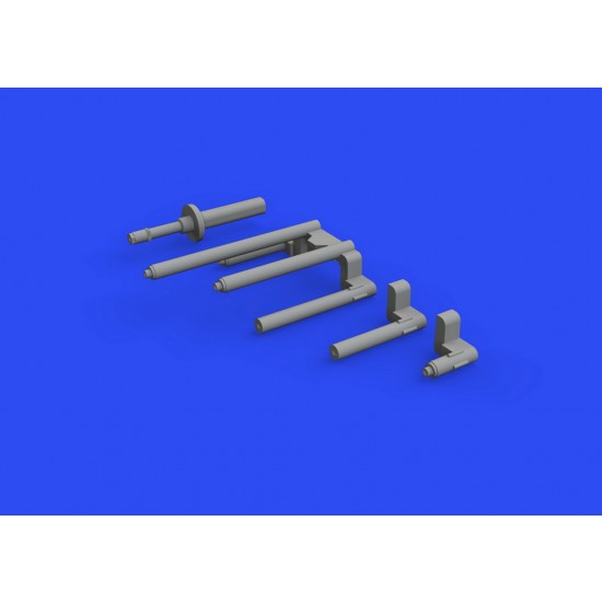 1/48 Lockheed P-38J Lightning Gun Barrels for Tamiya kits