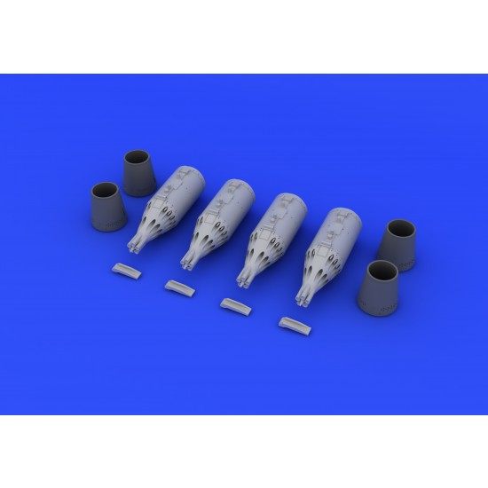 1/72 UB-32 Rocket Pods Set (4pcs) (Resin+PE+Decals)
