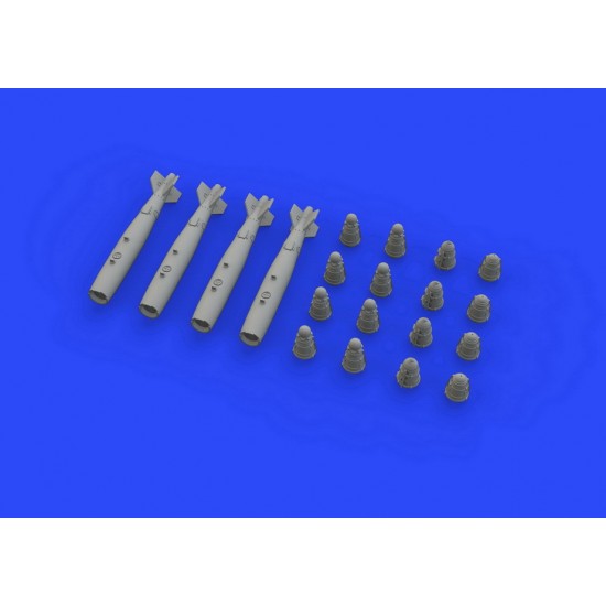 1/72 GBU-38 Non-Thermally Protected Brassin Set