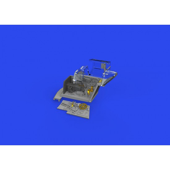 1/72 Messerschmitt Bf 109G-4 Cockpit for Eduard kits
