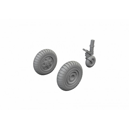 1/72 Fw 190A Wheels Early for Tamiya kits