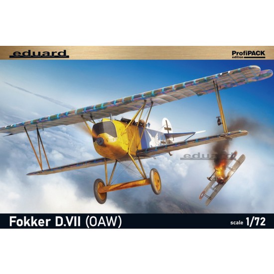 1/72 WWI German Fighter OAW Factory Fokker D.VII (OAW) [ProfiPACK] 