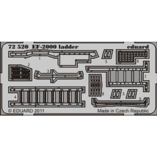Photo-etched parts for 1/72 Eurofighter Typhoon EF-2000 Ladder