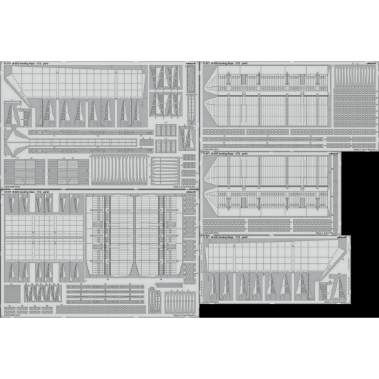 1/72 Boeing B-52 Stratofortress Landing Flaps for Modelcollect kits