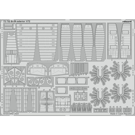 1/72 Boeing B-29 Superfortress Exterior for Hobby 2000/Academy kits