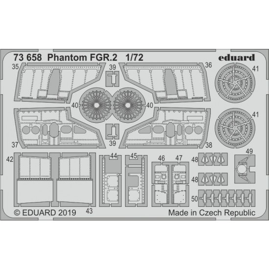 1/72 McDonnell Douglas Phantom FGR.2 Detail Set for Airfix kits