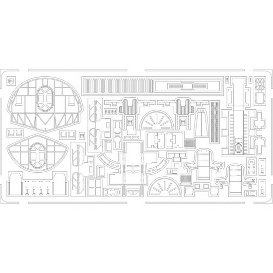 1/72 Consolidated PBY-5A Catalina Photo-etched set for Hobby 2000 / Academy kits