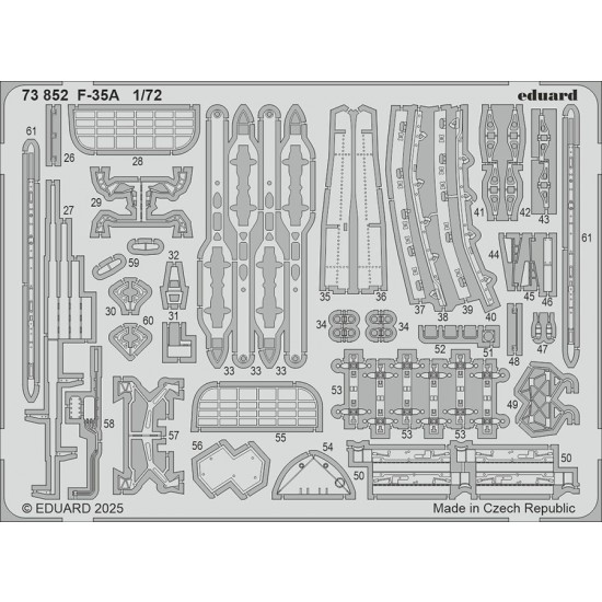 1/72 F-35A Lightning II PE set for Revell kits
