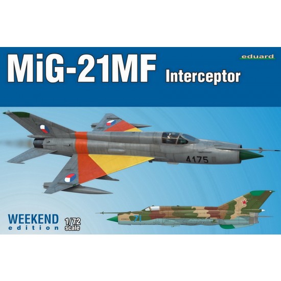 1/72 Cold War Soviet Mikoyan-Gurevich MiG-21MF Interceptor [Weekend Edition]