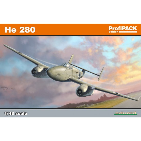 1/48 WWII German Jet Aircraft He 280 [Profipack]