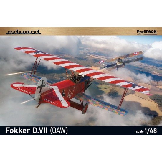 1/48 Fokker D.VII (Oaw) Fighter Plane [ProfiPACK]