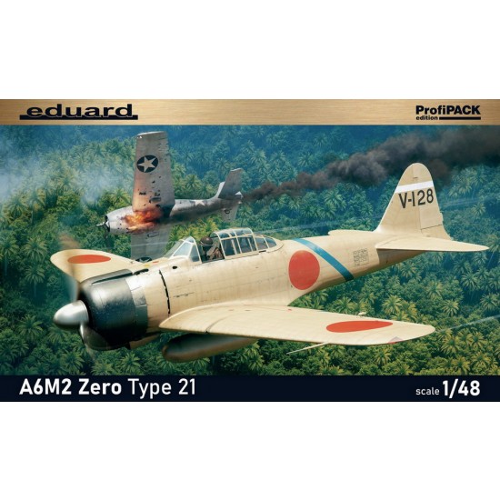 1/48 WWII Japanese Mitsubishi A6M2 Zero Type 21 [ProfiPACK]