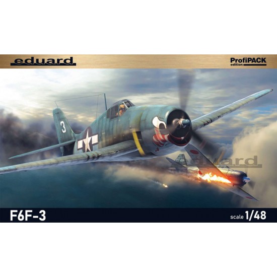 1/48 WWII US Fighter Grumman F6F-3 Hellcat [ProfiPACK] 