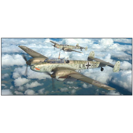 1/48 Messerschmitt Bf 110D Twin-engine Heavy Fighter [Weekend Edition]