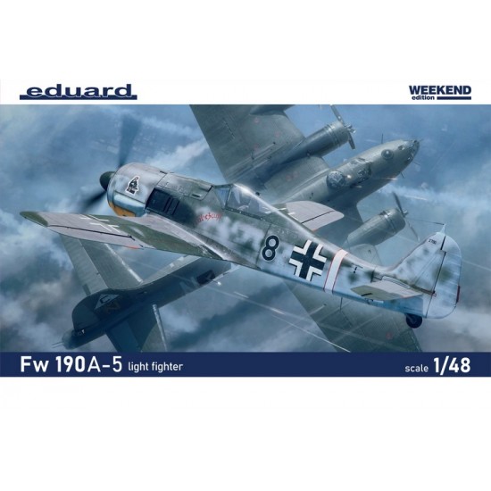 1/48 WWII German Focke-Wulf Fw 190A-5 Light Fighter [Weekend Edition]