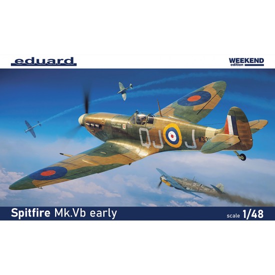 1/48 WWII British Fighter Spitfire Mk.Vb Early [Weekend Edition]