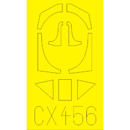 1/72 Focke-Wulf Fw 190A-5 Paint Mask for Eduard kit