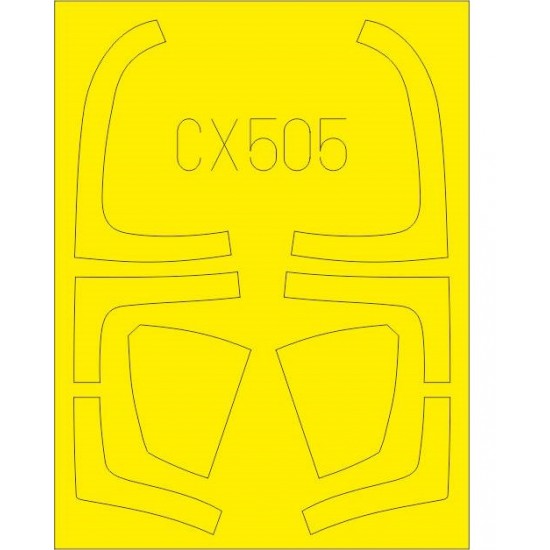 1/72 F-15E Paint Masks for Academy kits