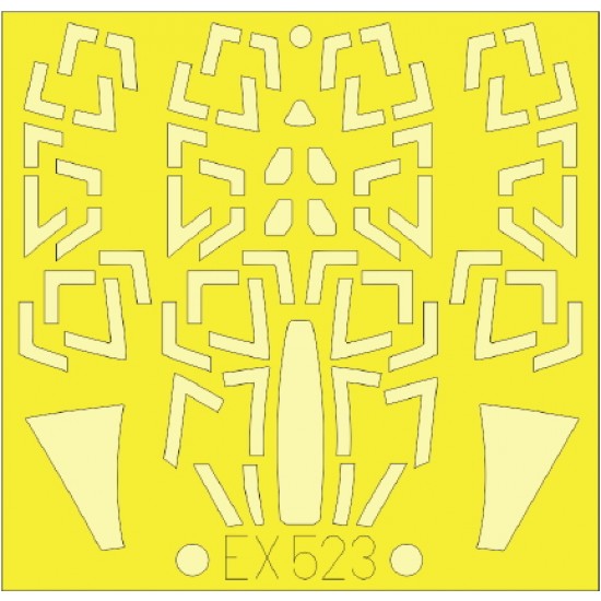 1/48 Mikoyan MiG-31B/BS Paint Mask for AMK #88008 kit