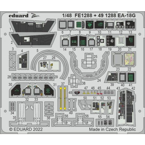 1/48 Boeing EA-18G Growler Detail set for Meng Model kits