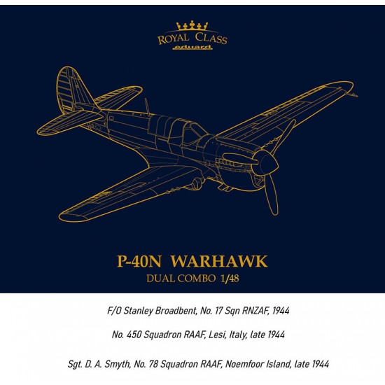 1/48 Curtiss P-40N Warhawk Dual Combo [Royal Class] (RAAF decal included)
