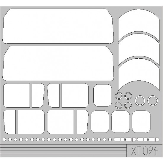 1/35 Faun SLT 56 Express Mask for Trumpeter kit