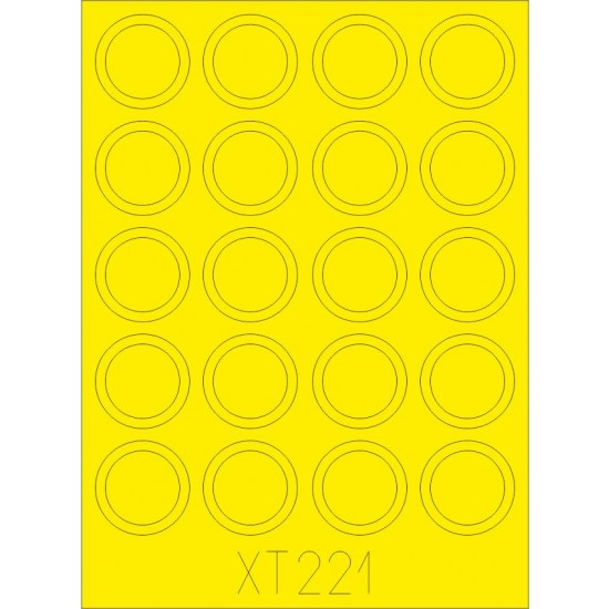 1/35 French Light Tank R35 Paint Masking Sticker Sheets for Tamiya kits
