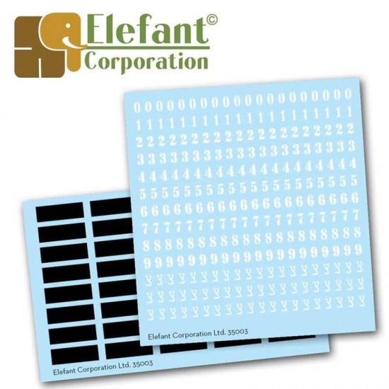 1/35 IDF License Plates No. 3