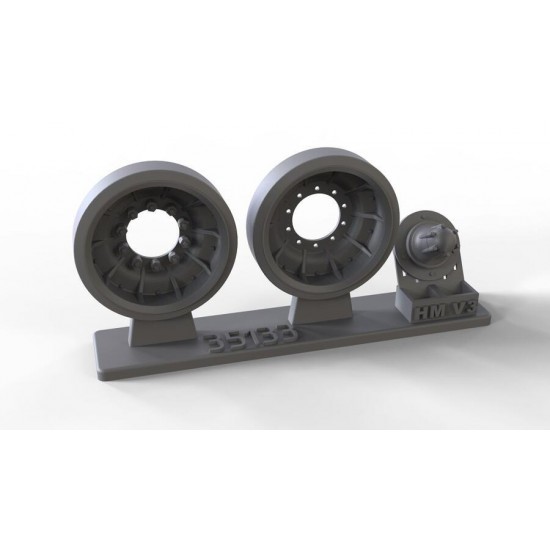 1/35 M60 Family Type 1 Aluminium Wheels for Takom kits (14 wheels)