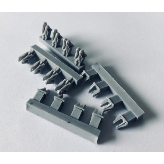 1/35 Pz. III E-H Front Towing Hook for 8 Vehicles
