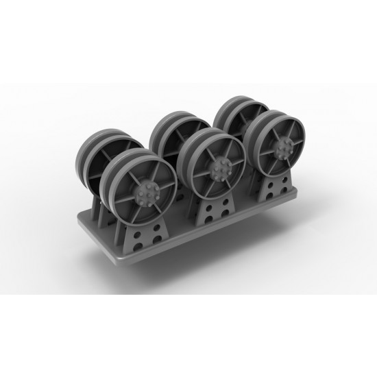 1/35 Stug. III G Support Roller Miag, After November 1943 for Dragon kits