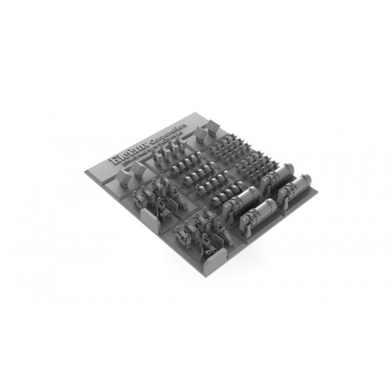 1/35 StuG. III G Early - Mid Detail Set for 4 Vehicles