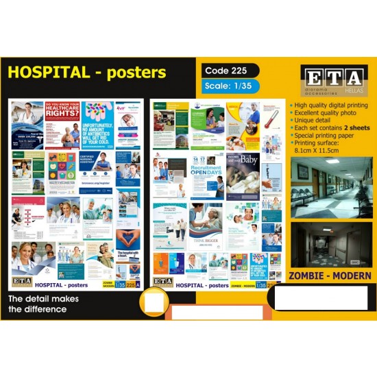 1/35 Modern Hospital - Posters (2 sheets)