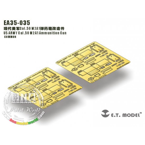 1/35 US Army Cal .50 M2A1 Ammunition/Ammo Box