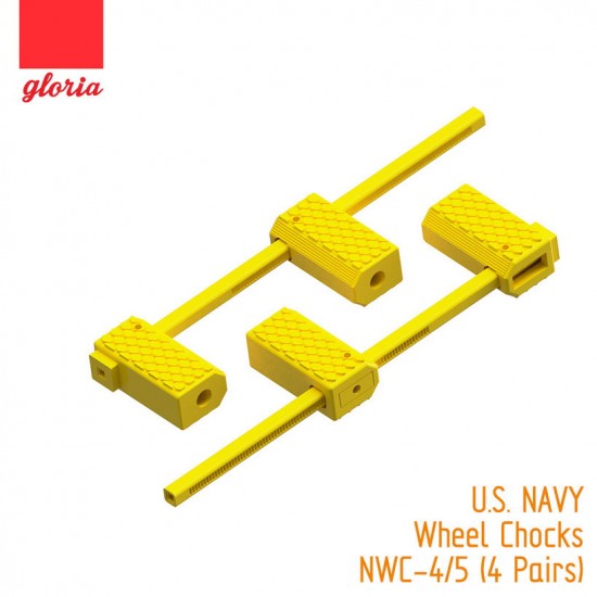 1/48 US Navy Wheel Chocks NWC-4/5 (4 Pairs)