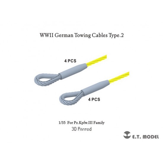 1/35 WWII German Towing Cables Type.2