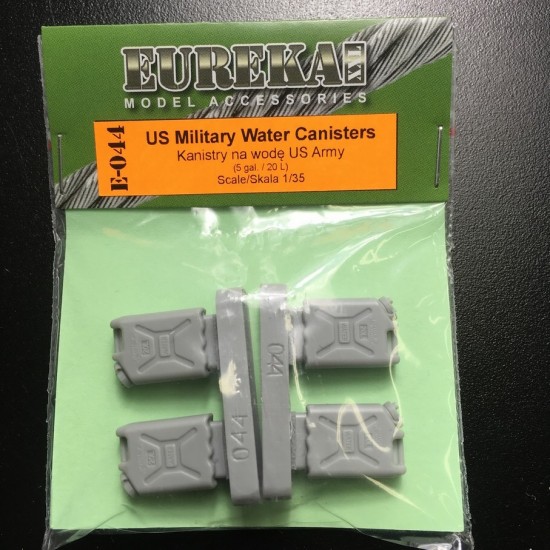 1/35 Modern US Army Water Canisters Set (4pcs)