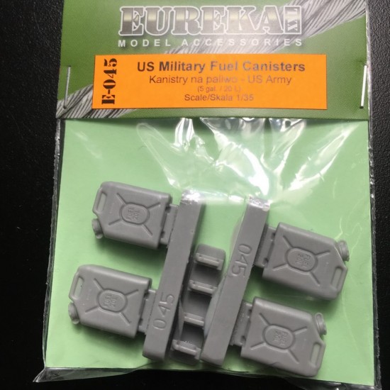 1/35 Modern US Fuel Canisters Set 4pcs