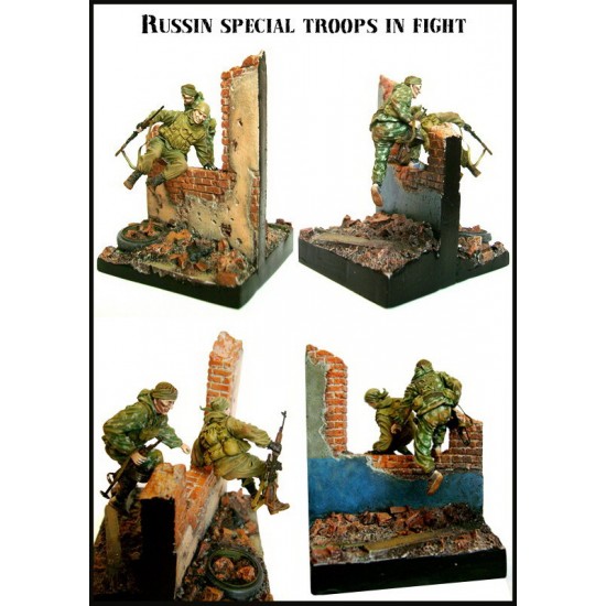 1/35 Russian Special Troops in Fight (2 Figures)