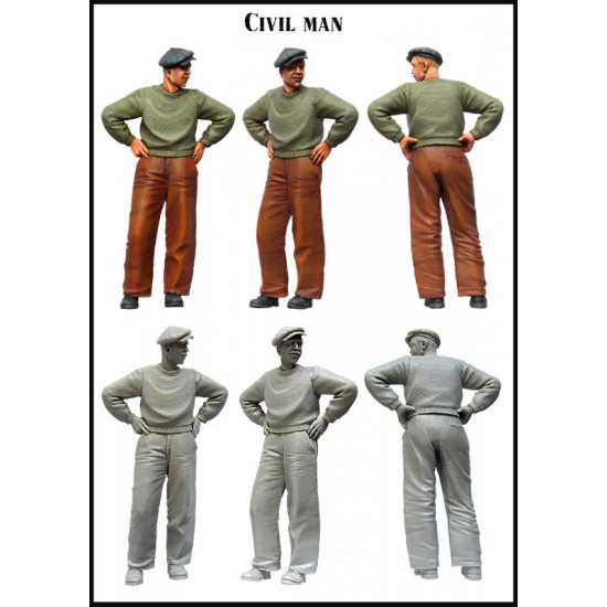 1/35 Civil Man (1 Figure)