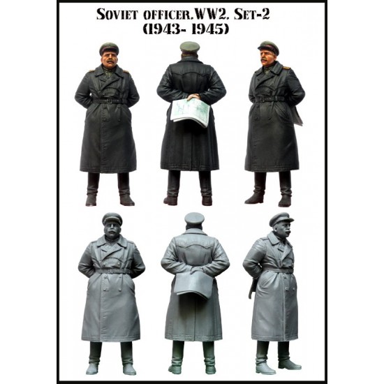 1/35 WWII Soviet Officer 1943-1945 Set #2 (1 Figure)